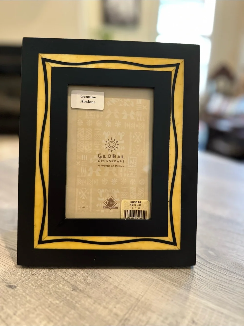 Abalone Inlay Picture Frame For 4x6 Photo